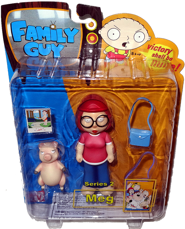 Family Guy Meg Griffin Action Figure Mib Series 2 Rare Mezco Toy Shut Up Meg Ebay