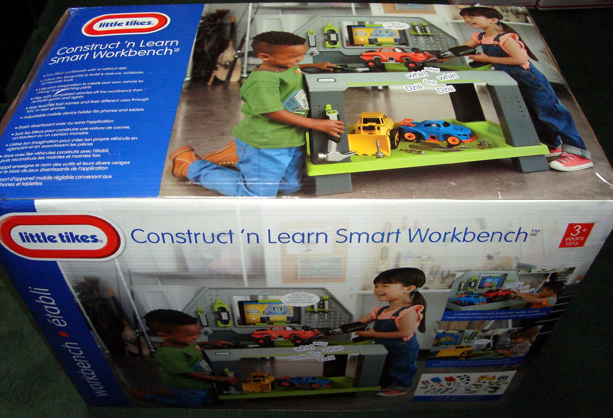 Little Tikes Construct N Learn Smart Workbench Mib Build Vehicles Kids Toy 50743643651 Ebay
