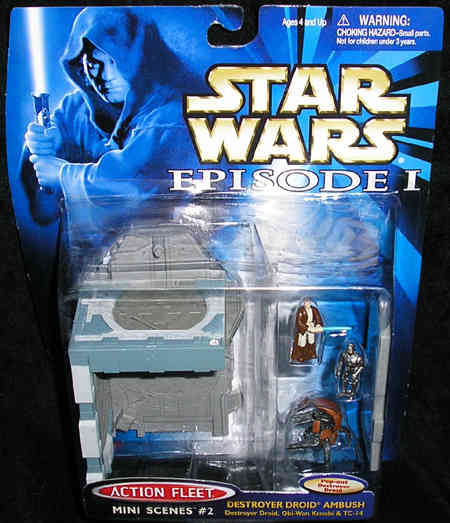Details about   Star Wars Episode 1 Micro Machines Action Fleet BATTLE DROID Trade Federation 